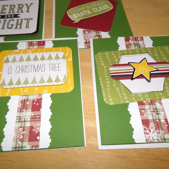 Handmade Stampin' Up! Christmas Card Set - Lot 1 - Picture 7 of 7